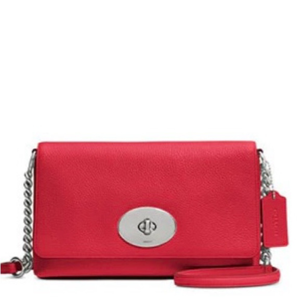 COACH Crosstown Crossbody In Polished Pebbled Leather